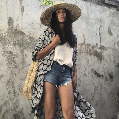 Kimono de plage imprimé — vue 11