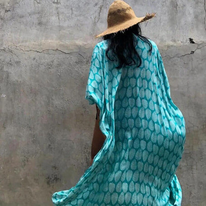 Kimono de plage imprimé — vue 3