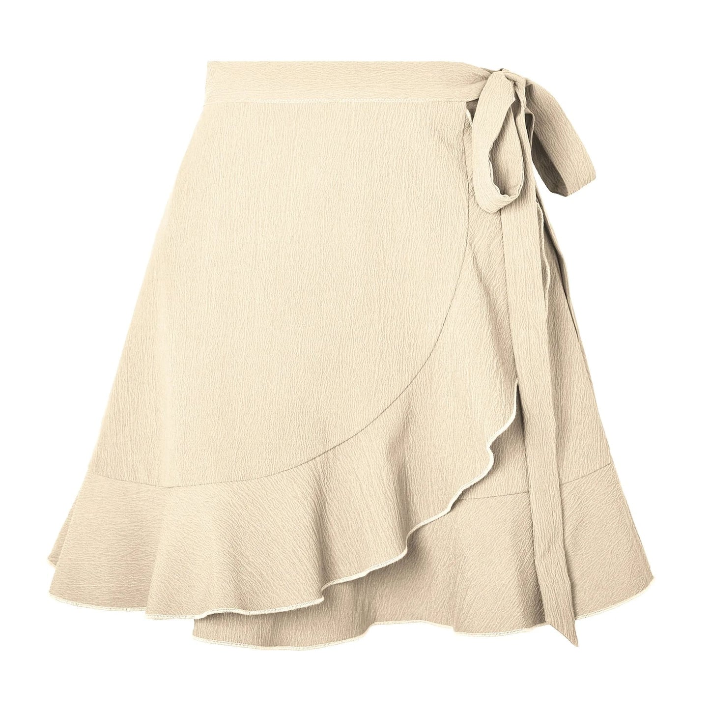 Jupe bohème courte et adaptable à lacets — BOHERIS