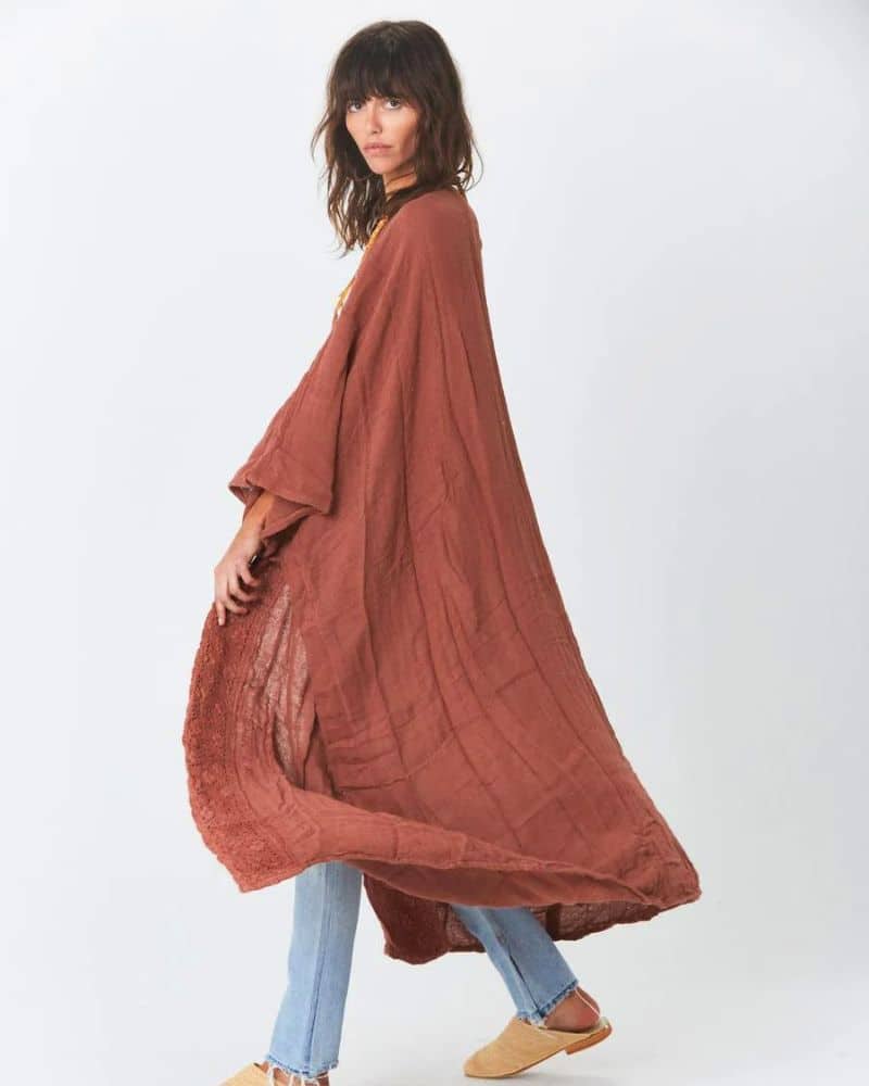 Kimono femme style naturel et décontracté — vue 3