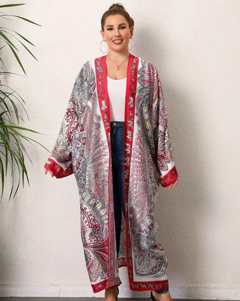 Kimono femme style décontracté — vue 3