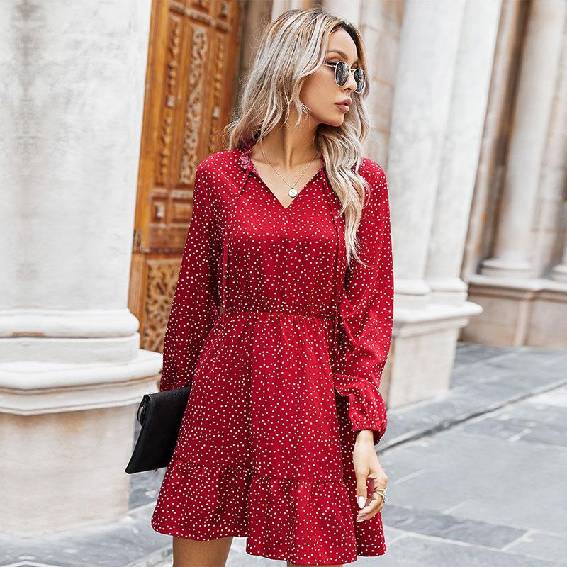 Robe bohème col v — vue 6
