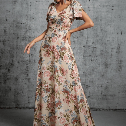 Robe bohème design avec coupe — BOHERIS