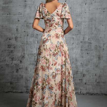 Robe bohème design avec coupe — vue 2