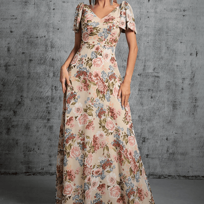 Robe bohème design avec coupe — vue 4