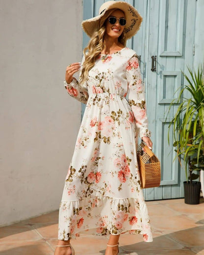 Robe bohème douce au charme rétro — vue 2