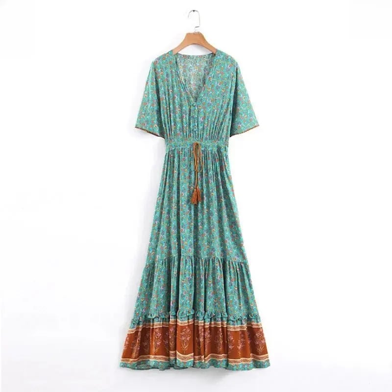Robe bohème durable — vue 3
