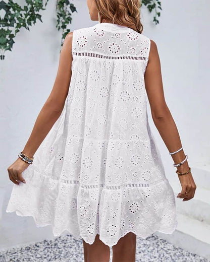 Robe bohème éclatante et en dentelle — vue 3