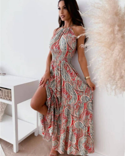 Robe bohème aux motifs captivants — vue 2