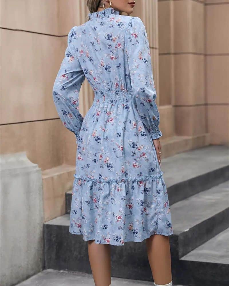 Robe bohème florale — vue 2