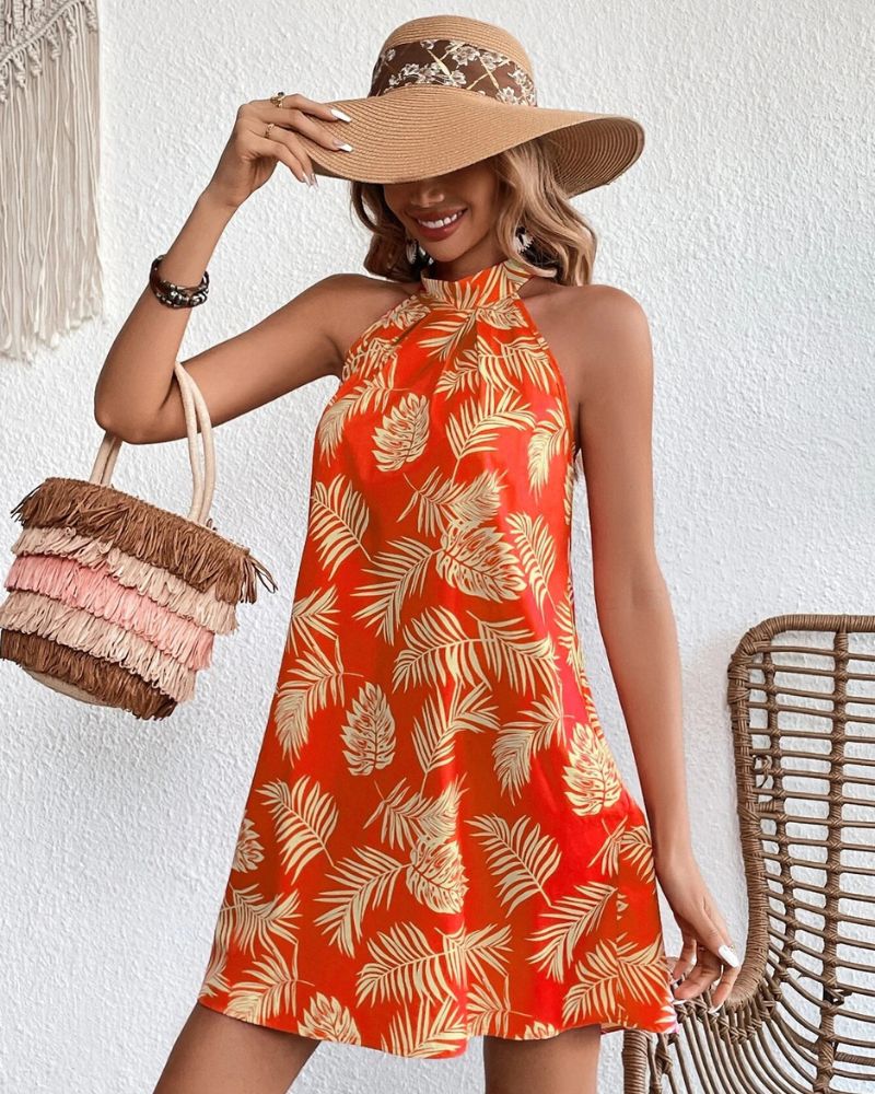 Robe bohème séduisante sans manches — BOHERIS