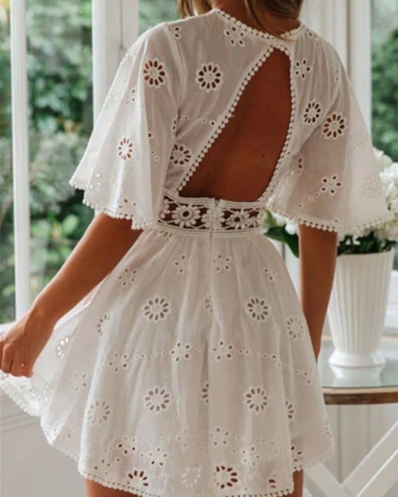 Robe bohème courte et de soirée — vue 3