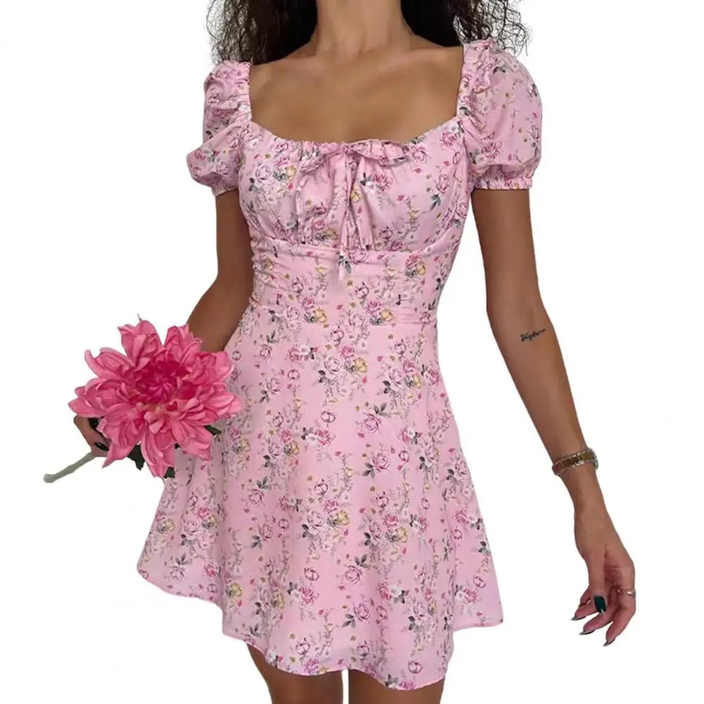 Robe champêtre cintrée et respirante — vue 3