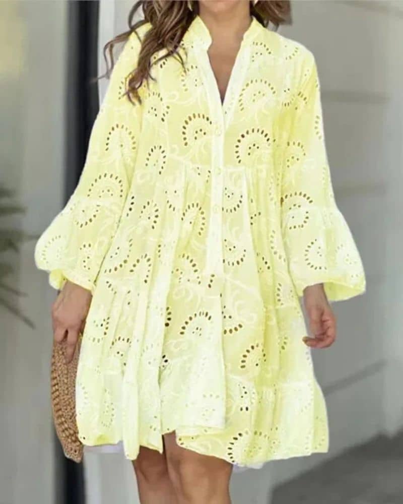 Robe champêtre et respirante — vue 2