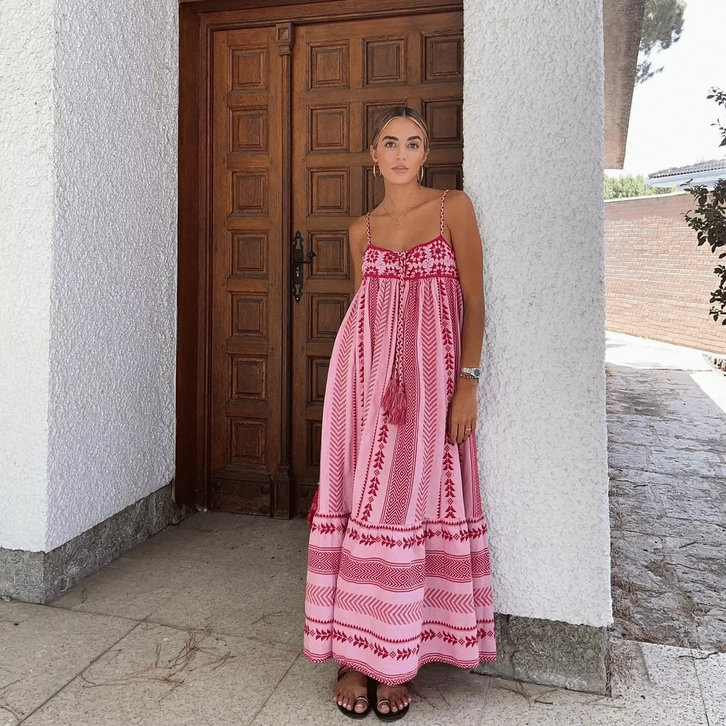Robe champêtre mi-longue et estivale — BOHERIS