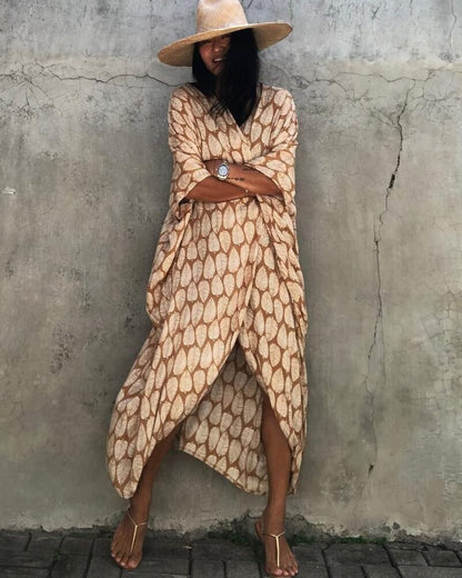 Robe de plage et légère avec ceinture — vue 2