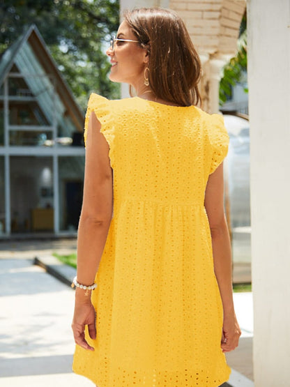 Robe bohème en dentelle — vue 8