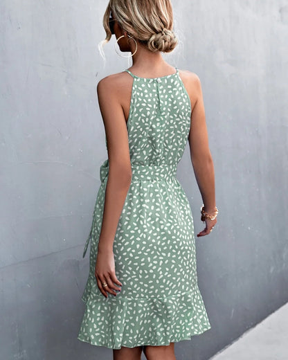 Robe courte bohème estivale — vue 9