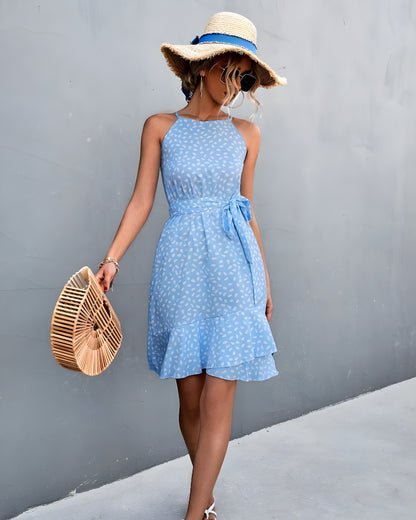 Robe courte bohème estivale — vue 15
