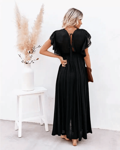 Robe de plage ample et longue style bohème — vue 4