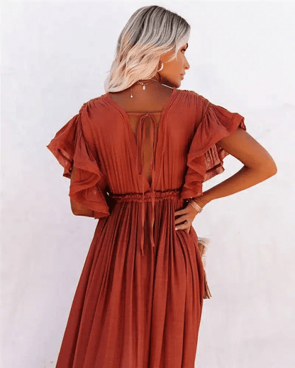 Robe de plage ample et longue style bohème — vue 12
