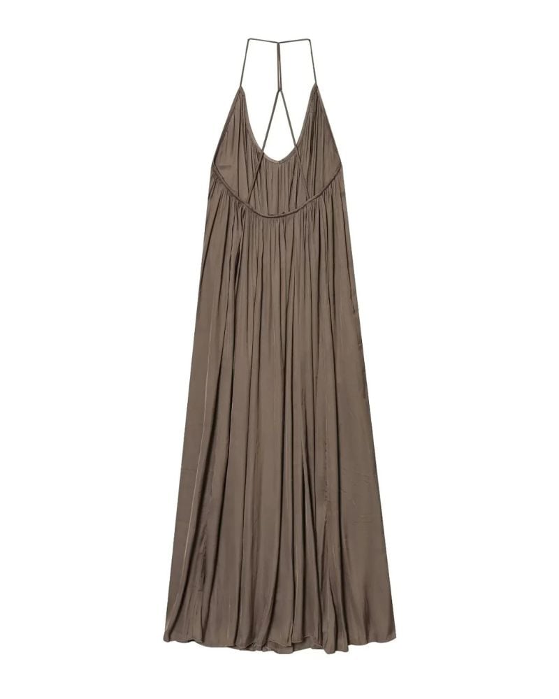 Robe longue bohème fluide au dos nus — vue 6