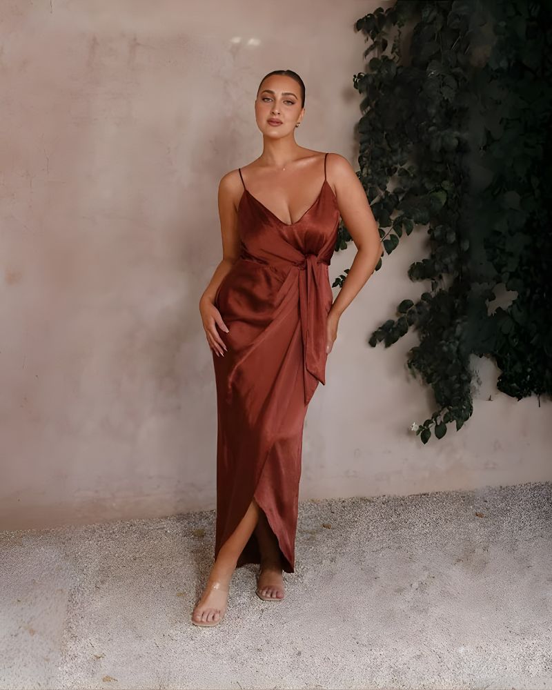 Robe longue fluide — vue 9