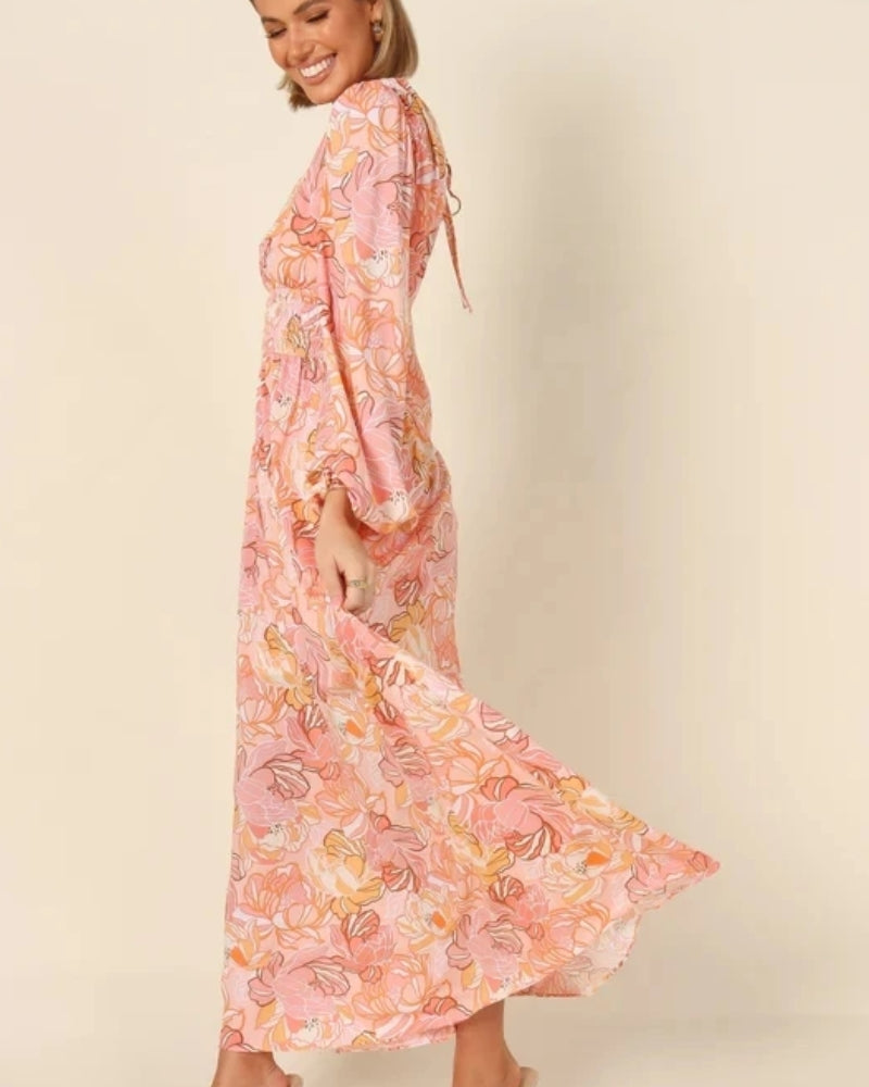 Robe longue bohème fleurie — vue 5